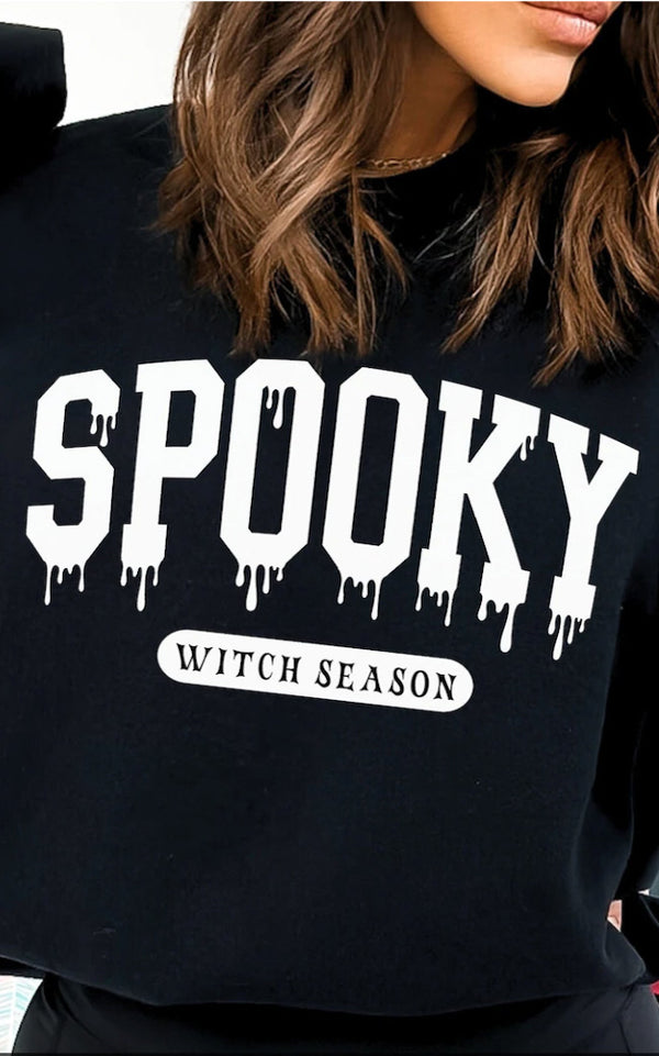 Spooky Witch Season Crewneck - 9 Colours