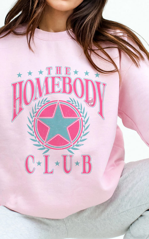 The Homebody Club Crewneck/T-Shirt