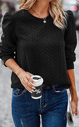 PRE ORDER Cable Textured Pullover
