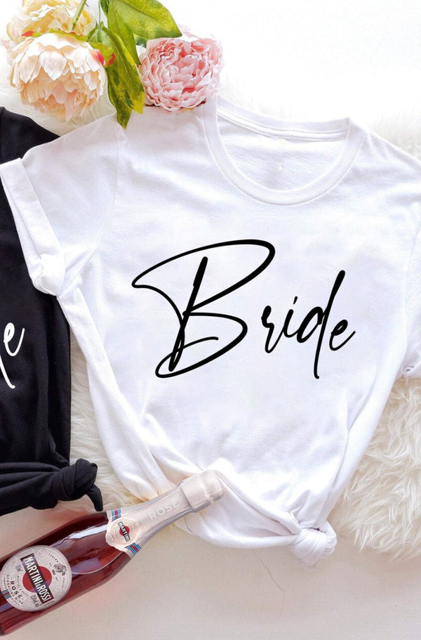 Bride Cursive Crewneck/T-Shirt