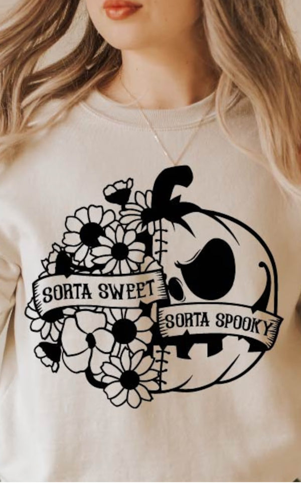 Sorta Sweet Sorta Spooky Crewneck - 9 Colours