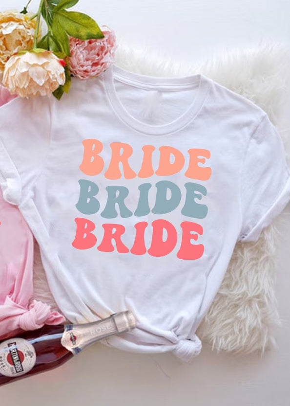 Colourful Bride Crewneck/T-Shirt