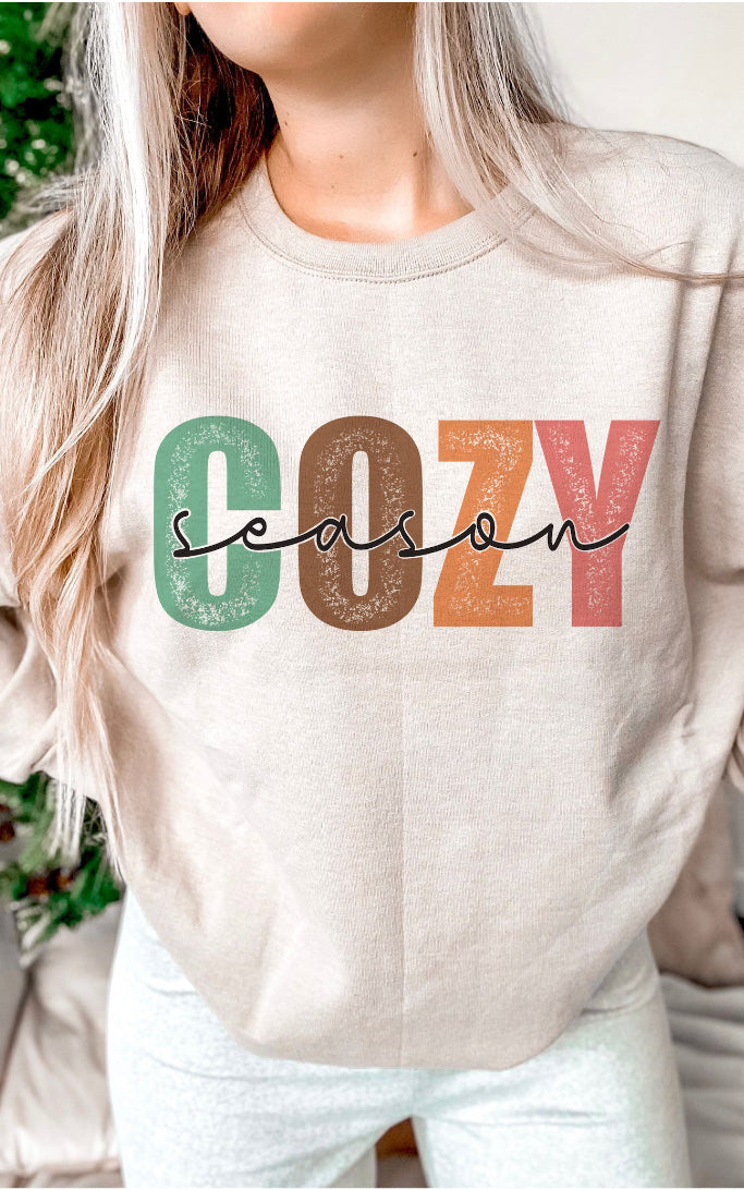Cozy Season Crewneck - 9 Colours