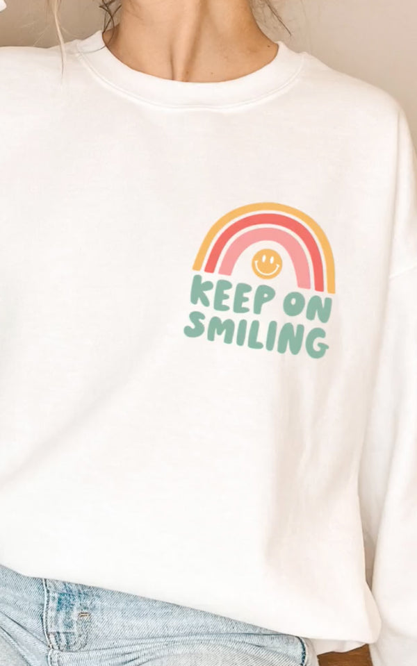Keep On Smiling Crewneck/T-Shirt