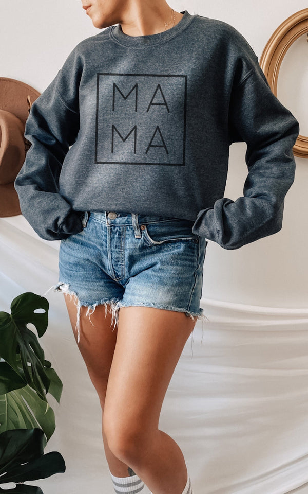 Square Mama Crewneck/T-Shirt