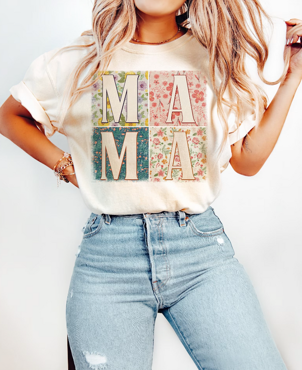 Floral Mama Crewneck/T-Shirt
