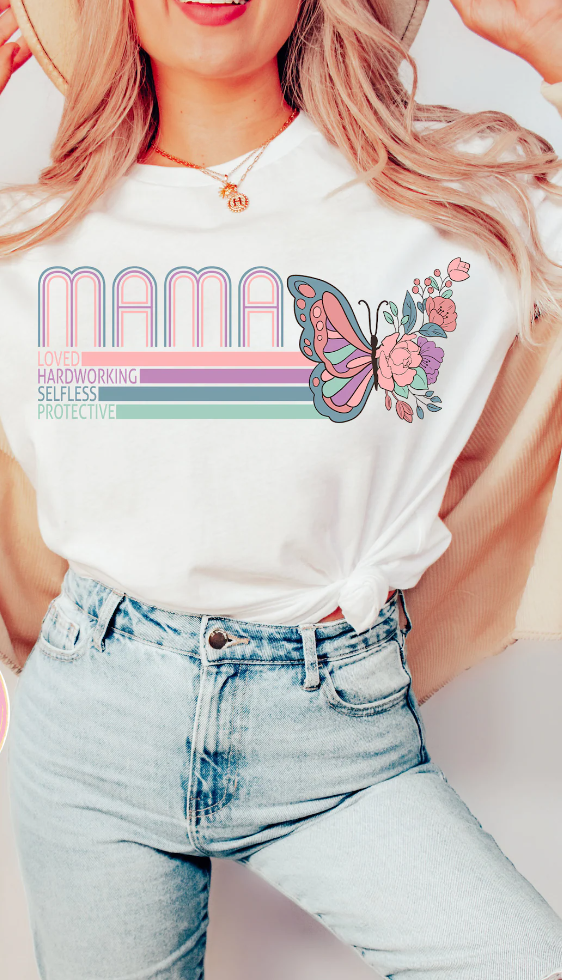Mama Butterfly Crewneck/T-Shirt