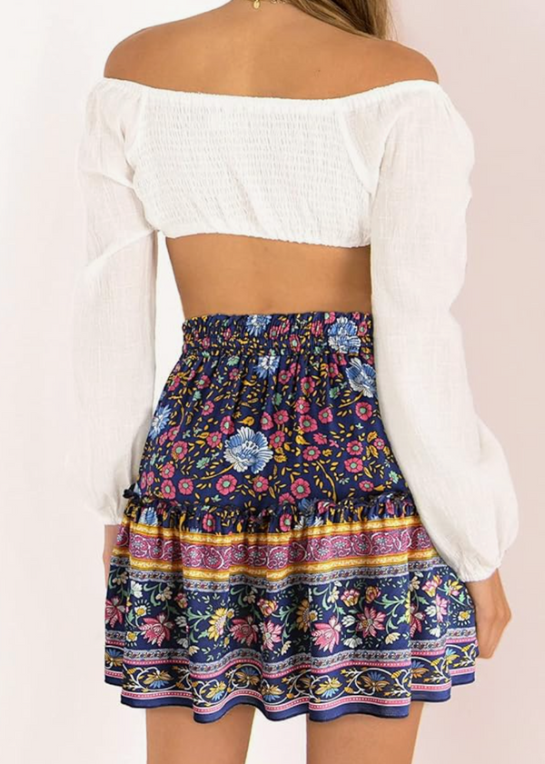 Cassidy Floral Skirt | Multi