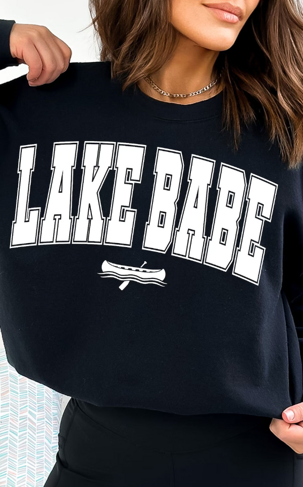 Lake Babe Version 2 Crewneck/T-Shirt