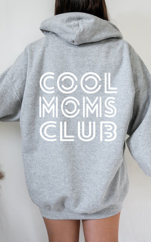 Anti Social Moms Club - Sweat à capuche noir