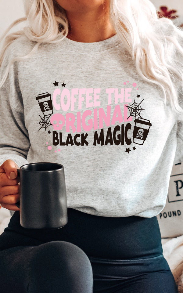 COFFEE BLACK MAGIC CREWNECK